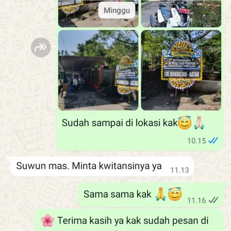 Pengiriman Papan Bunga Duka Parung Panjang