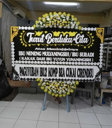Papan Bunga Duka Parung Panjang