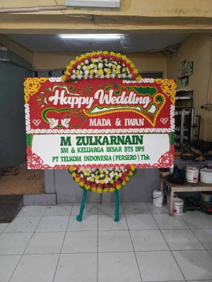 Papan Bunga di Parung Panjang