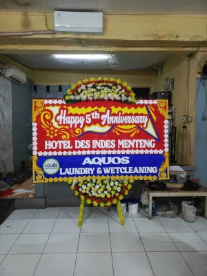 Papan Bunga di Parung Panjang