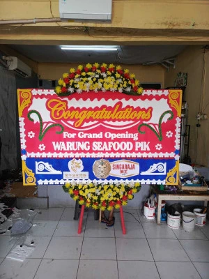 Papan Bunga di Parung Panjang