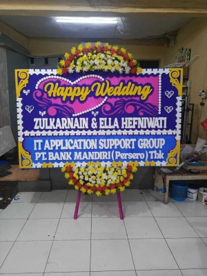 Papan Bunga di Parung Panjang